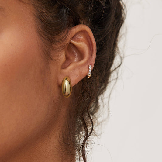 Unleash Your Style with Thick Gold Hoop Earrings