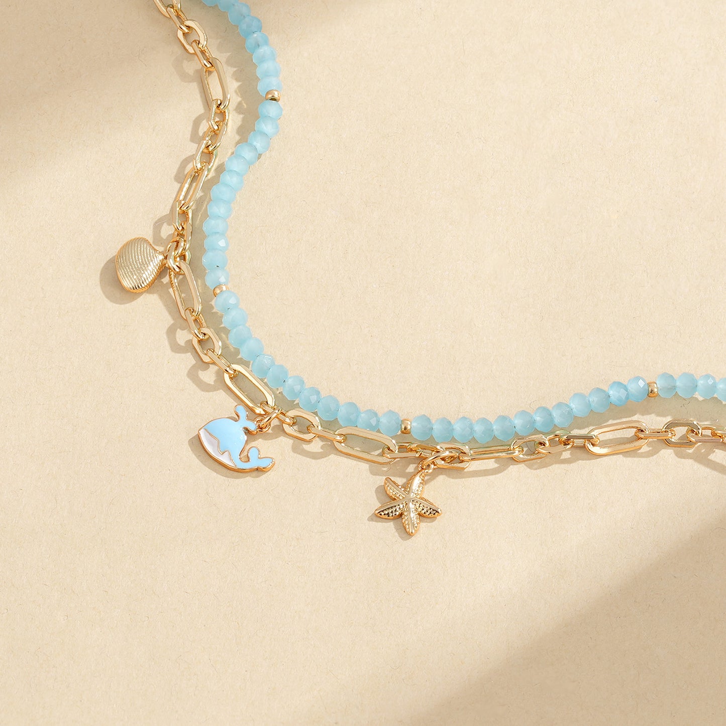 KissYan Adjustable Stackable Enamel Beaded Bracelets for Women