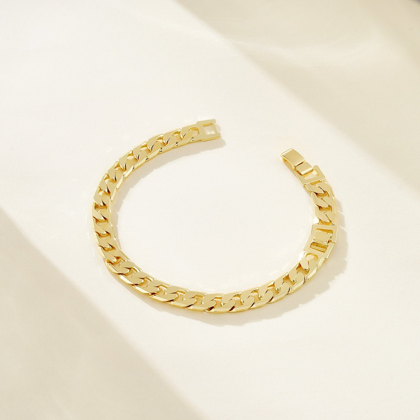 KissYan Gold Ankle Bracelets for Women,Chunky Cuban Link Chain Summer Beach Foot Jewelry