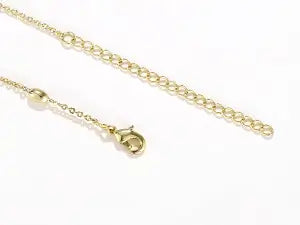 KissYan Bubble Letter Necklace,14K Gold Plated Balloon Initial Pendant with Bead Chain Dainty Jewelry Gift for Women