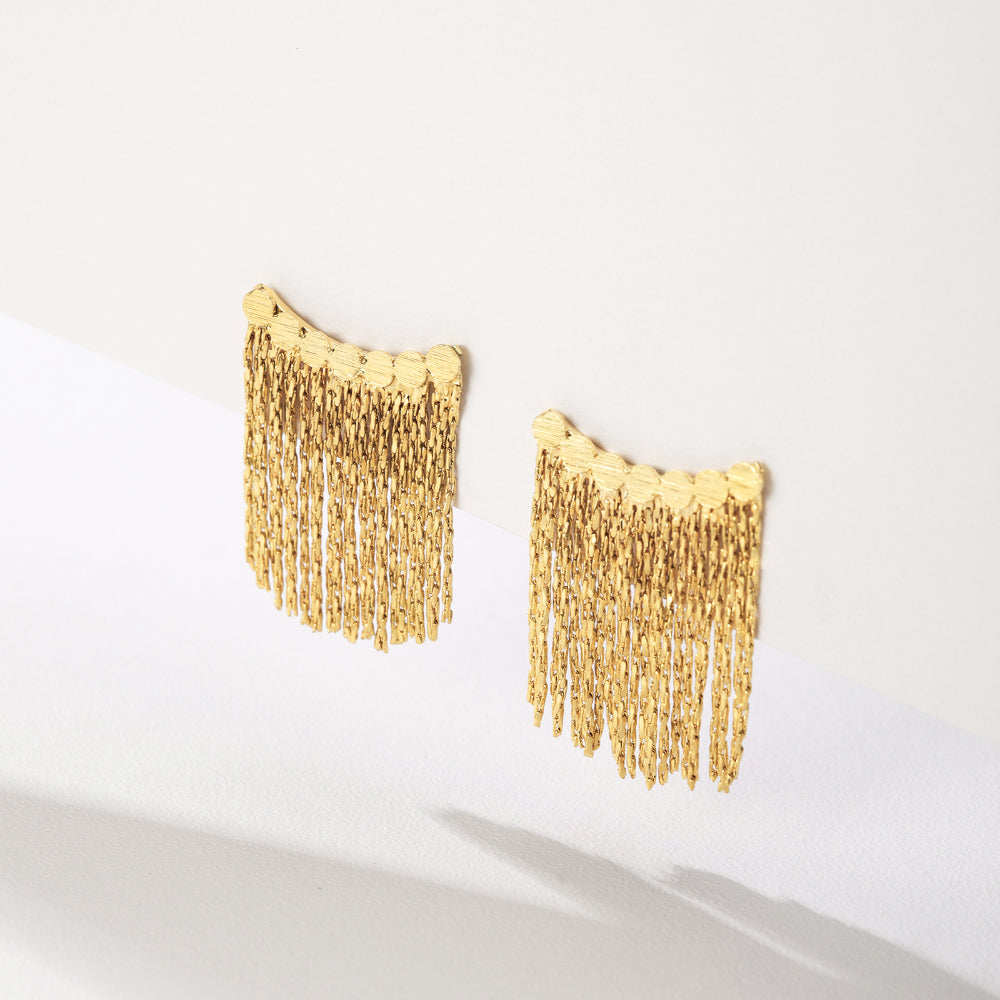 Fringe Tassel Dangle Earrings