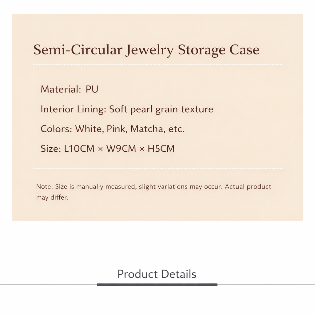 Portable Dome Princess Jewelry Box with Carry Handle