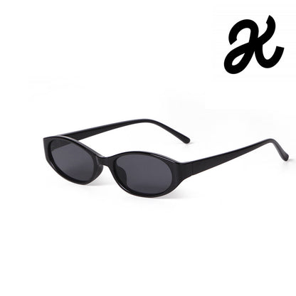 New Oval Cat-Eye Sunglasses for Men & Women – High-End Vintage Retro Sun Glasses