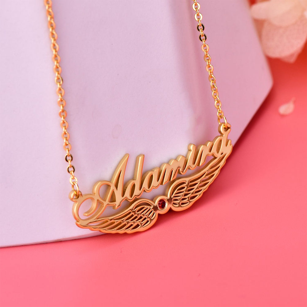 Angel hot sale necklace name