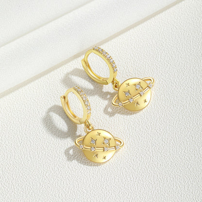 Stellar 14K Gold Earrings for Women and Girls