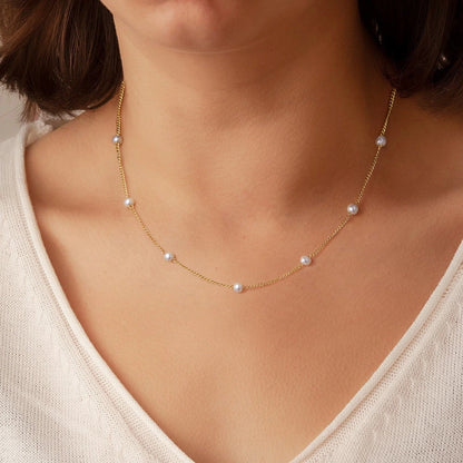 Perseverance Pearl Necklace