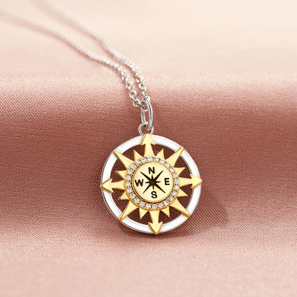 Graduation Season Separation Compass Necklace